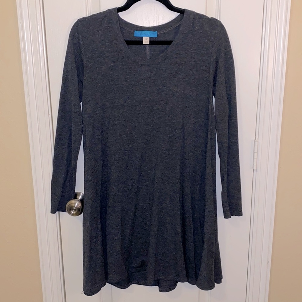 Stretchy long sleeve “tshirt” style dress
